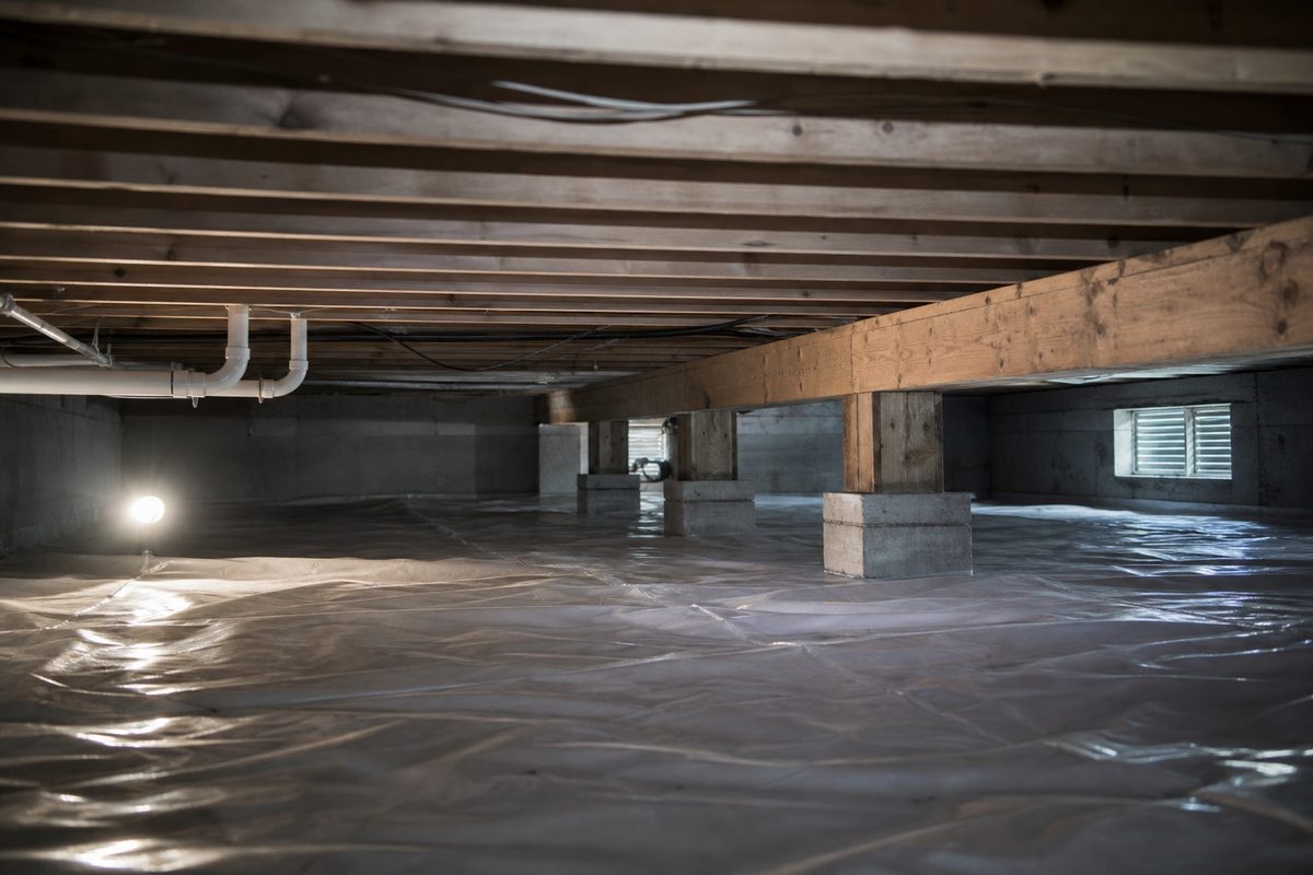 Crawl Space Mould Removal in Winnipeg